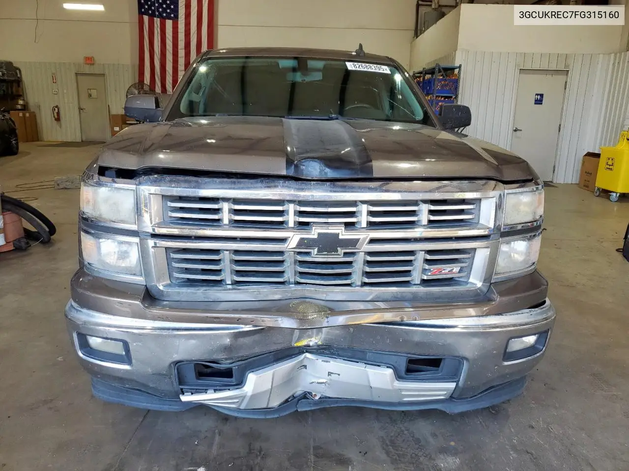 3GCUKREC7FG315160 2015 Chevrolet Silverado K1500 Lt