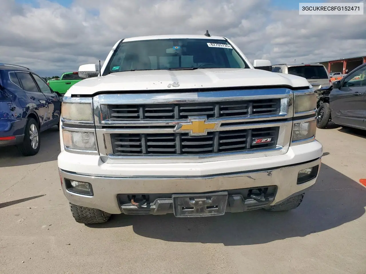 3GCUKREC8FG152471 2015 Chevrolet Silverado K1500 Lt