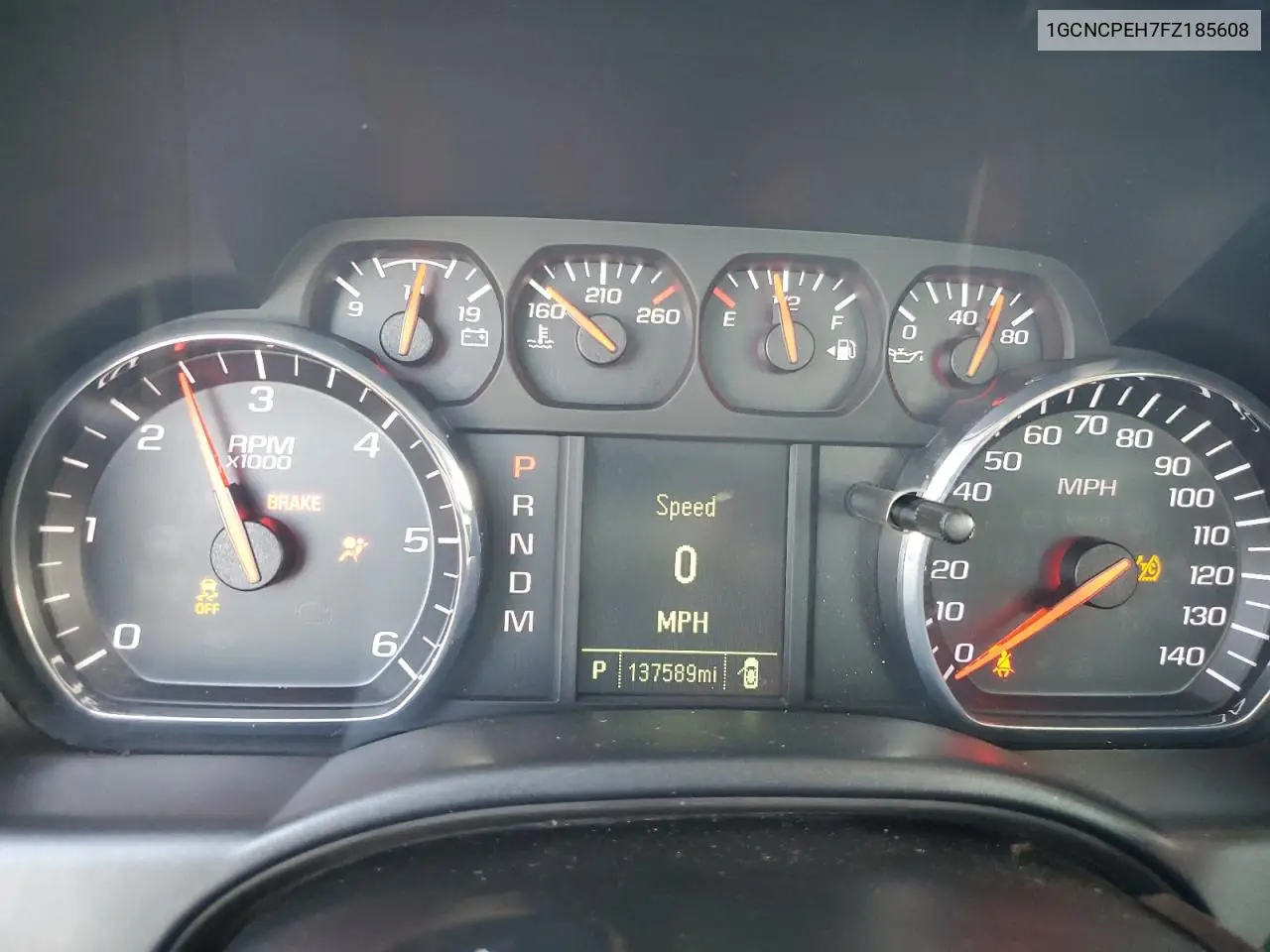 1GCNCPEH7FZ185608 2015 Chevrolet Silverado C1500