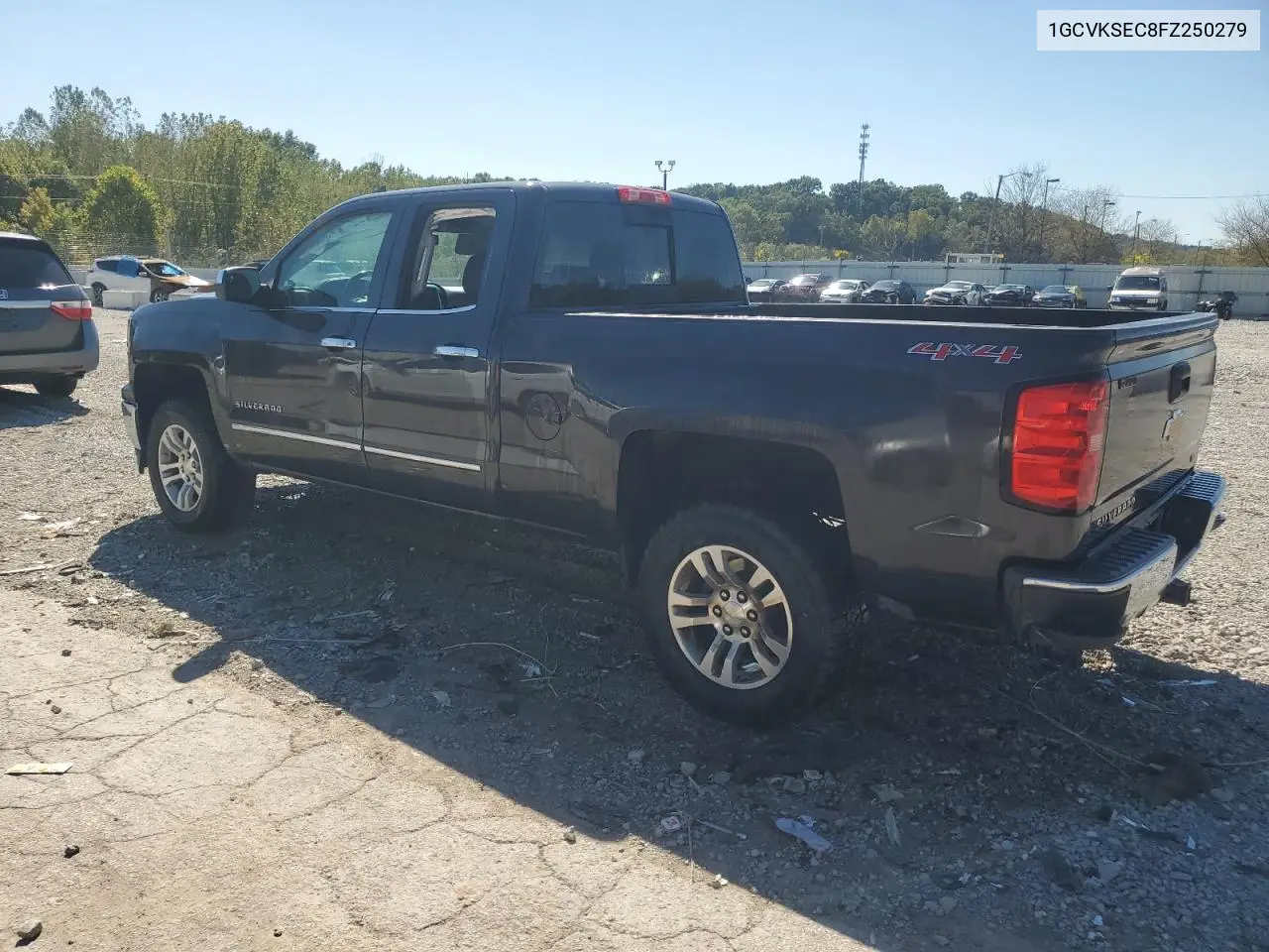 1GCVKSEC8FZ250279 2015 Chevrolet Silverado K1500 Ltz