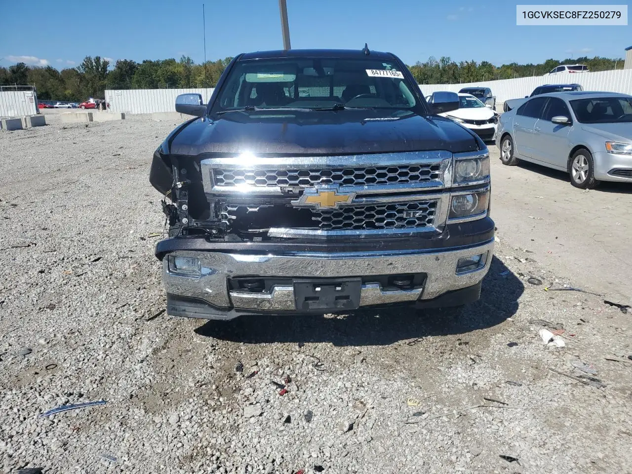 1GCVKSEC8FZ250279 2015 Chevrolet Silverado K1500 Ltz