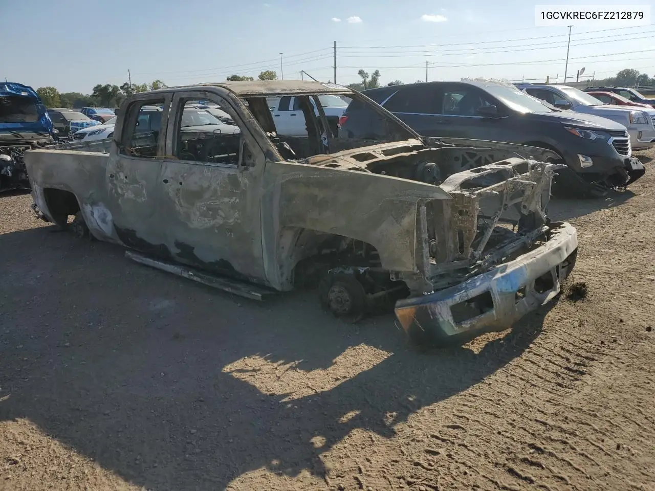 1GCVKREC6FZ212879 2015 Chevrolet Silverado K1500 Lt