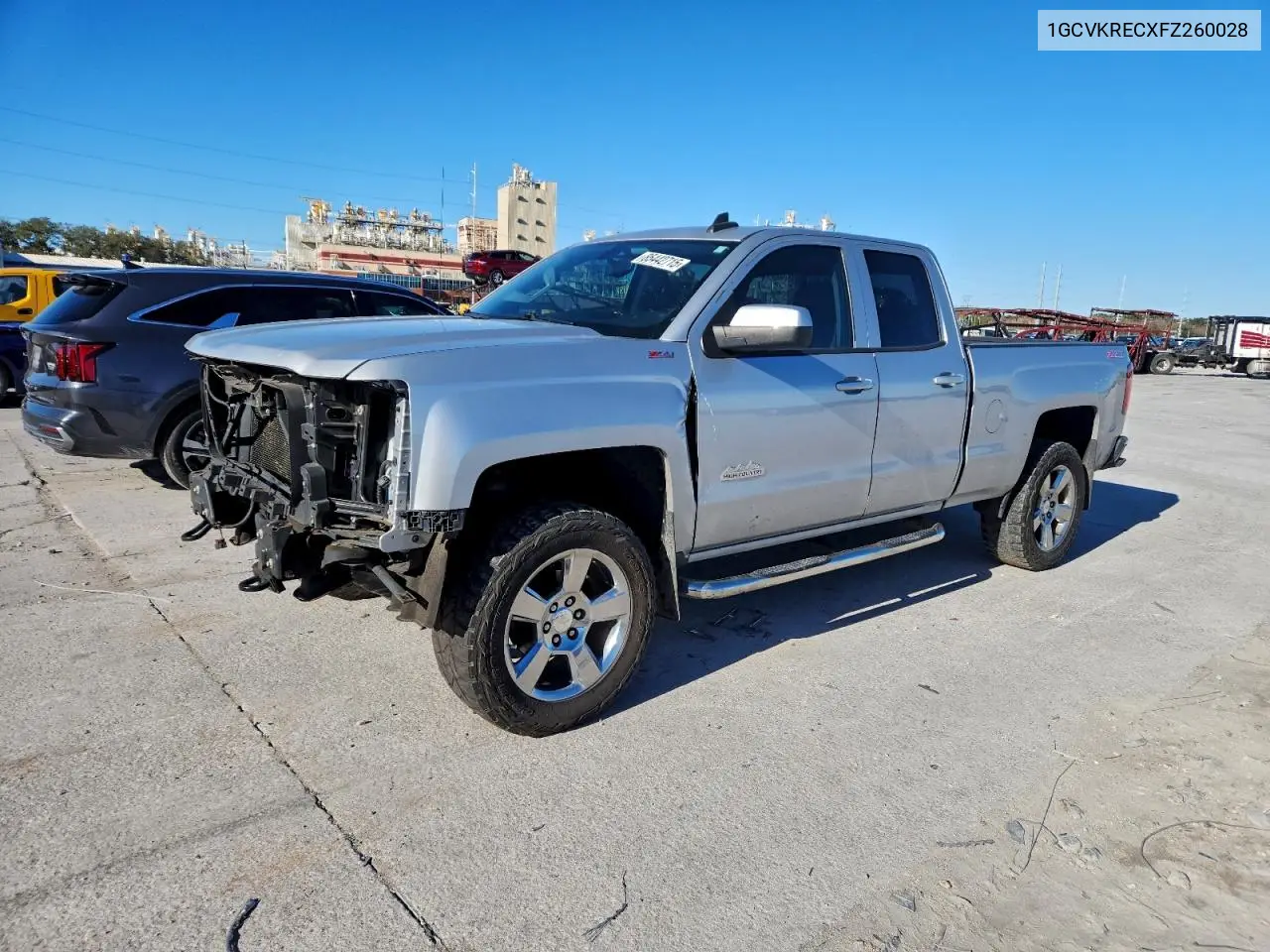 1GCVKRECXFZ260028 2015 Chevrolet Silverado K1500 Lt