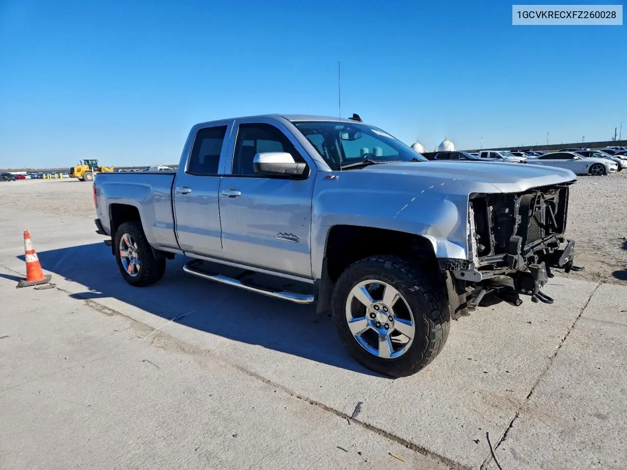 1GCVKRECXFZ260028 2015 Chevrolet Silverado K1500 Lt