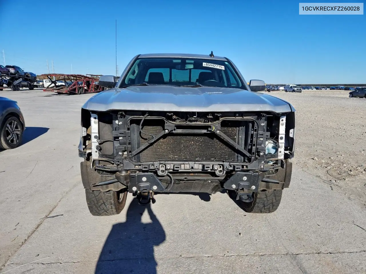 1GCVKRECXFZ260028 2015 Chevrolet Silverado K1500 Lt