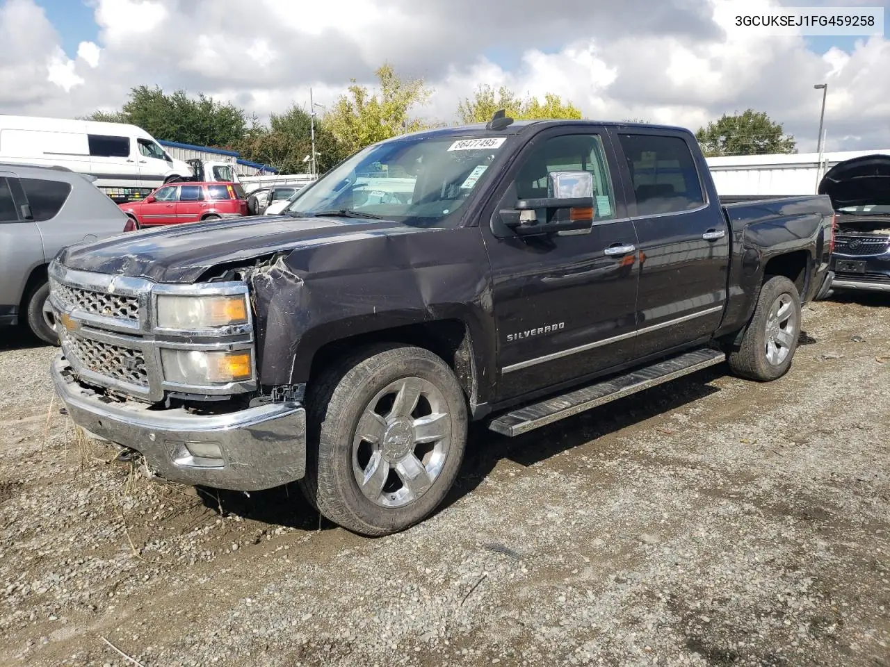 3GCUKSEJ1FG459258 2015 Chevrolet Silverado K1500 Ltz