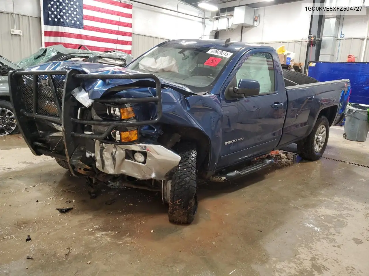 1GC0KVE8XFZ504727 2015 Chevrolet Silverado K2500 Heavy Duty Lt