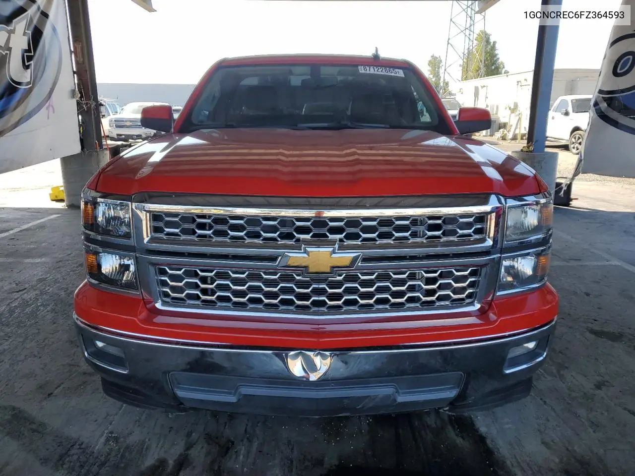 1GCNCREC6FZ364593 2015 Chevrolet Silverado C1500 Lt