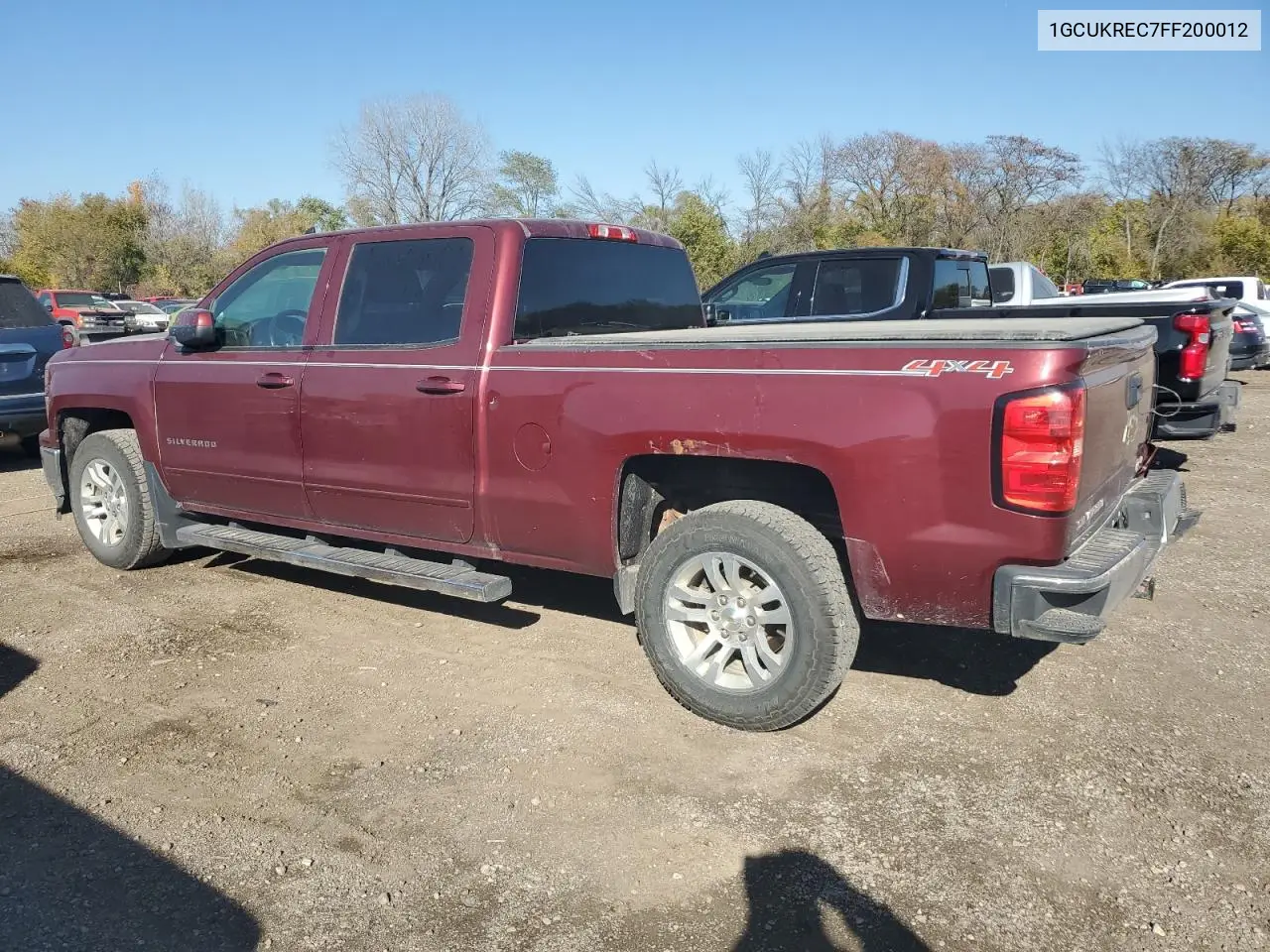 1GCUKREC7FF200012 2015 Chevrolet Silverado K1500 Lt