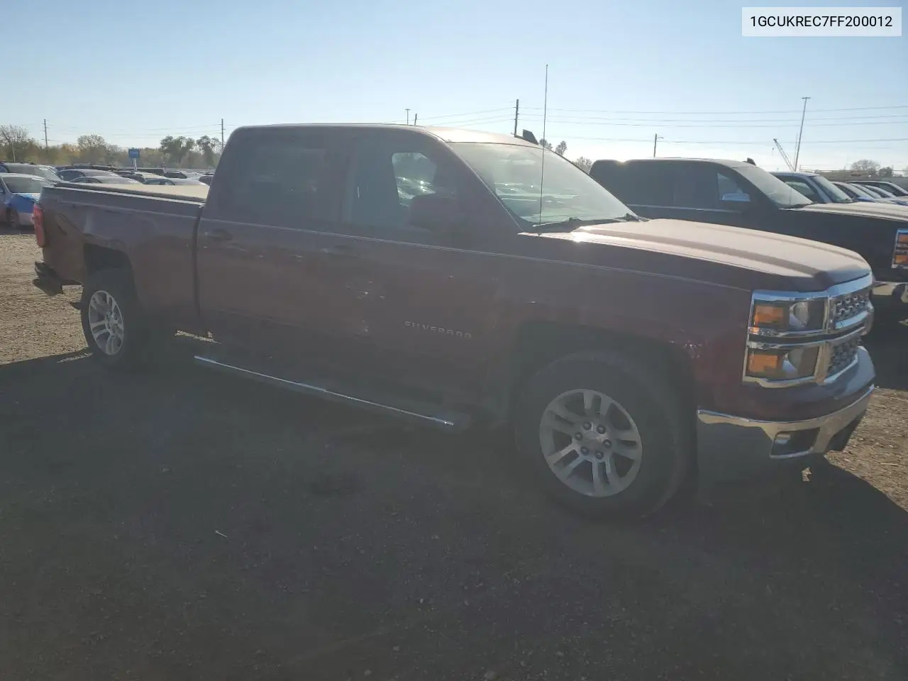 1GCUKREC7FF200012 2015 Chevrolet Silverado K1500 Lt
