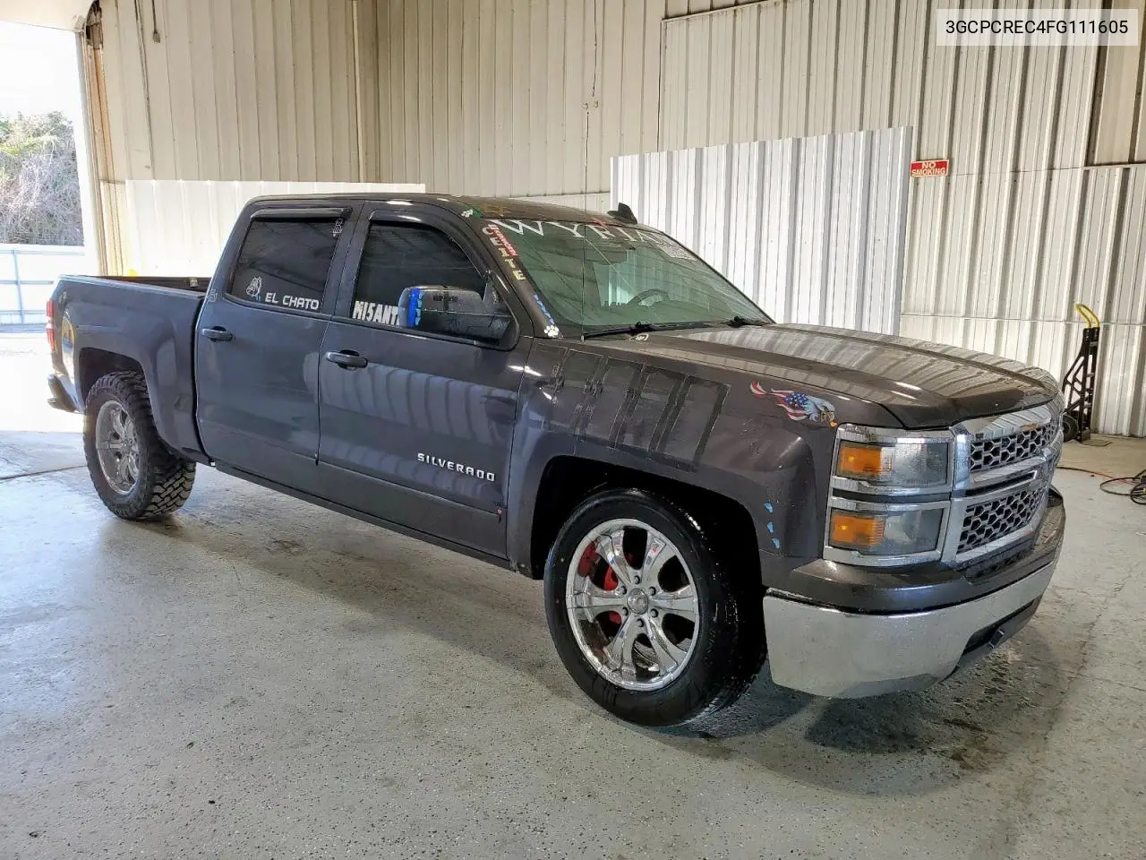 3GCPCREC4FG111605 2015 Chevrolet Silverado C1500 Lt
