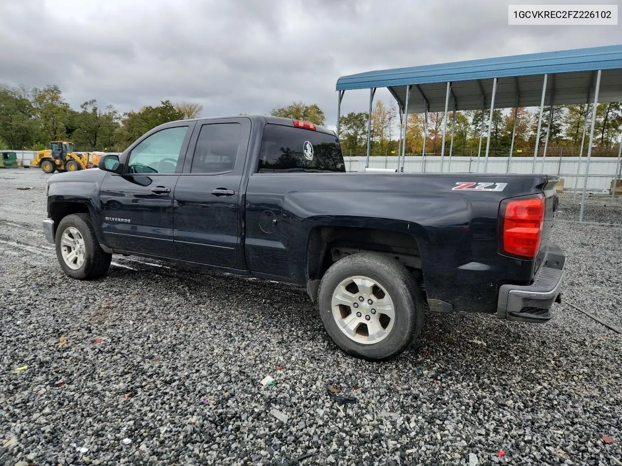 1GCVKREC2FZ226102 2015 Chevrolet Silverado K1500 Lt