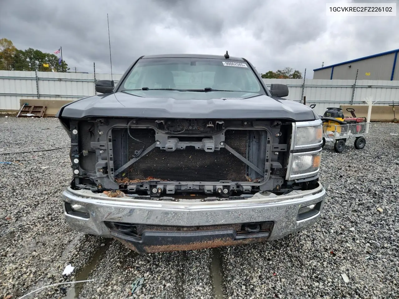 1GCVKREC2FZ226102 2015 Chevrolet Silverado K1500 Lt