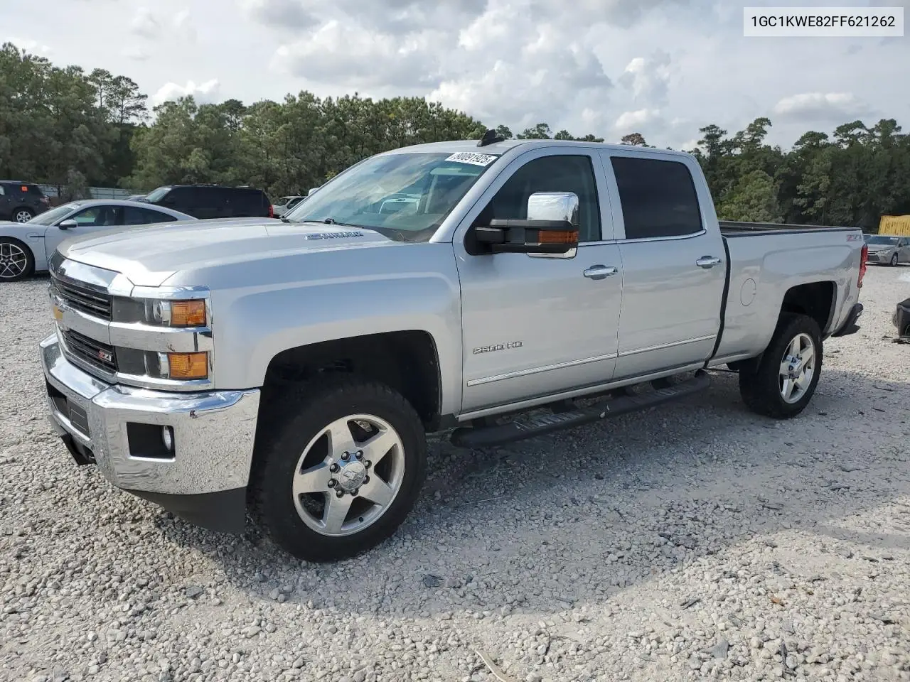 1GC1KWE82FF621262 2015 Chevrolet Silverado K2500 Heavy Duty Ltz