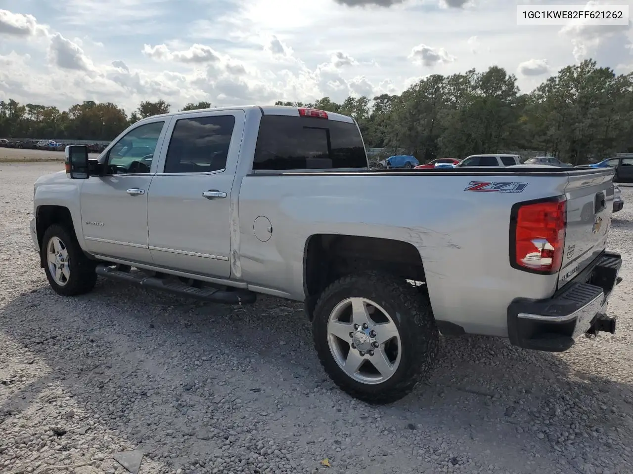 1GC1KWE82FF621262 2015 Chevrolet Silverado K2500 Heavy Duty Ltz