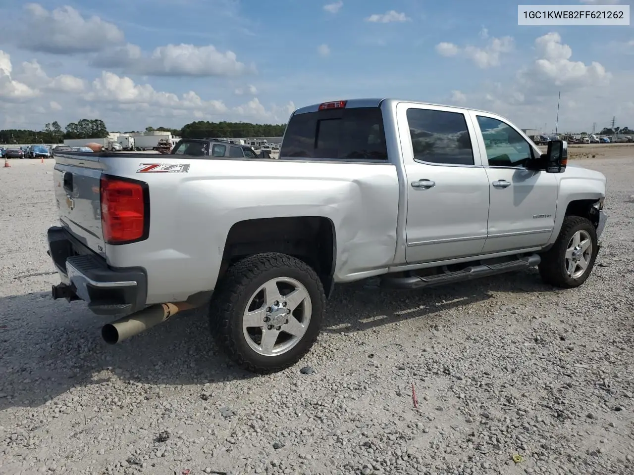 1GC1KWE82FF621262 2015 Chevrolet Silverado K2500 Heavy Duty Ltz