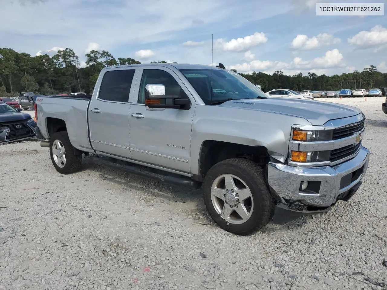 1GC1KWE82FF621262 2015 Chevrolet Silverado K2500 Heavy Duty Ltz