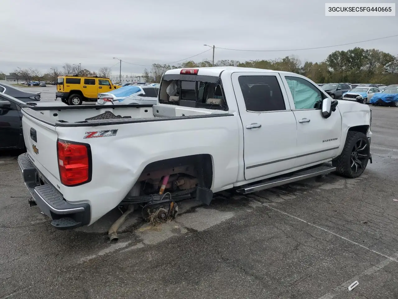3GCUKSEC5FG440665 2015 Chevrolet Silverado K1500 Ltz