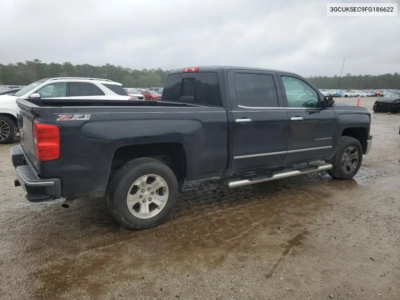 3GCUKSEC9FG186622 2015 Chevrolet Silverado K1500 Ltz