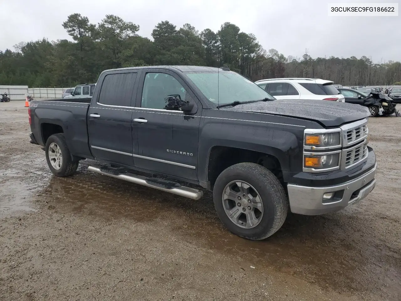 3GCUKSEC9FG186622 2015 Chevrolet Silverado K1500 Ltz