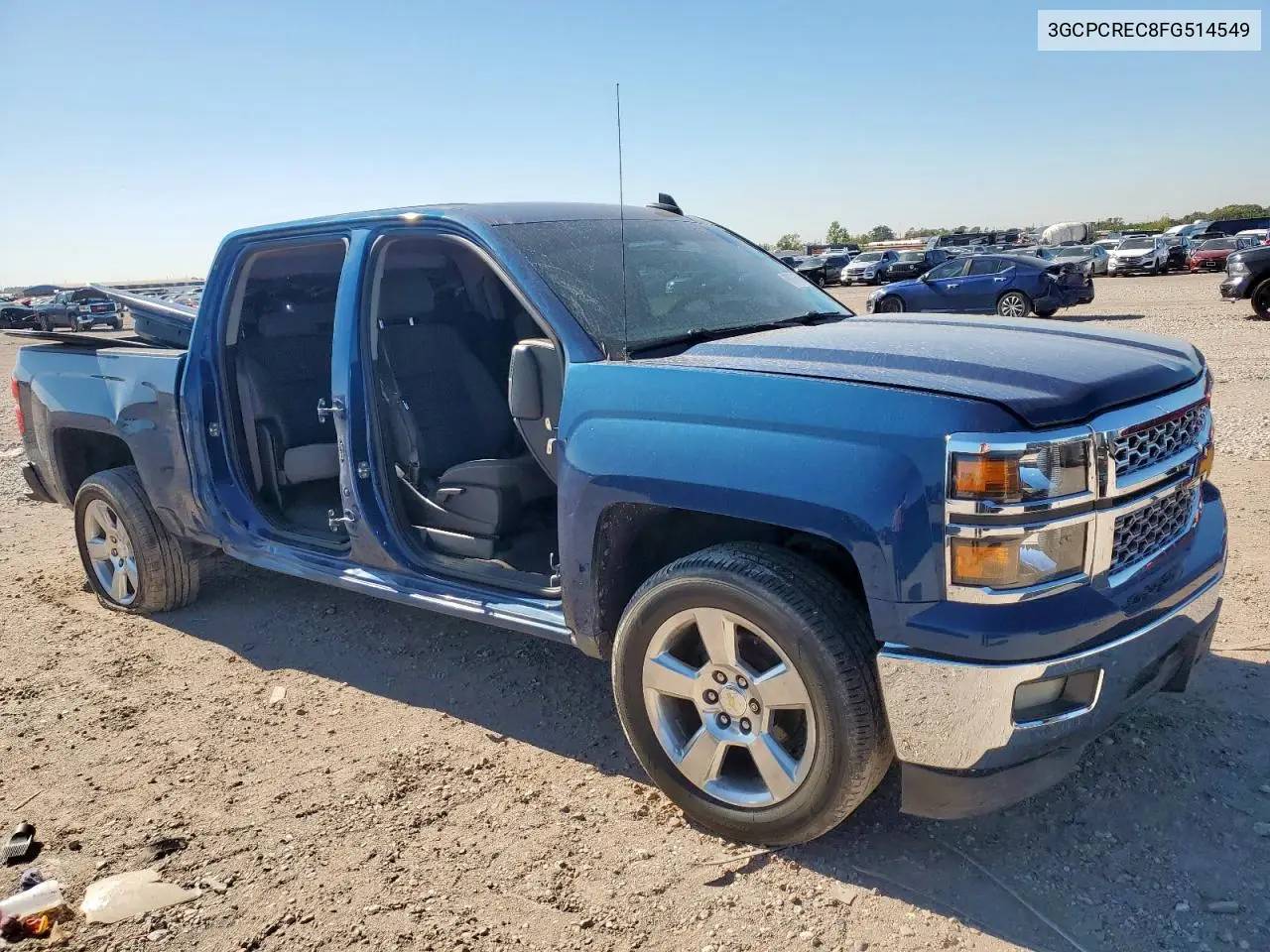 3GCPCREC8FG514549 2015 Chevrolet Silverado C1500 Lt