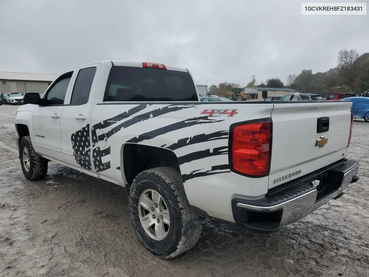1GCVKREH8FZ183431 2015 Chevrolet Silverado K1500 Lt