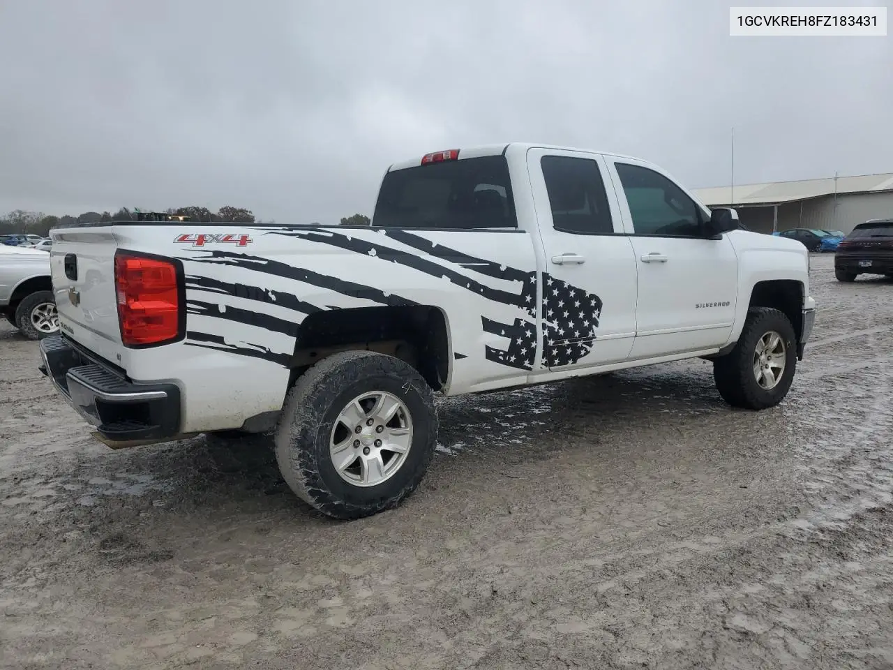 1GCVKREH8FZ183431 2015 Chevrolet Silverado K1500 Lt