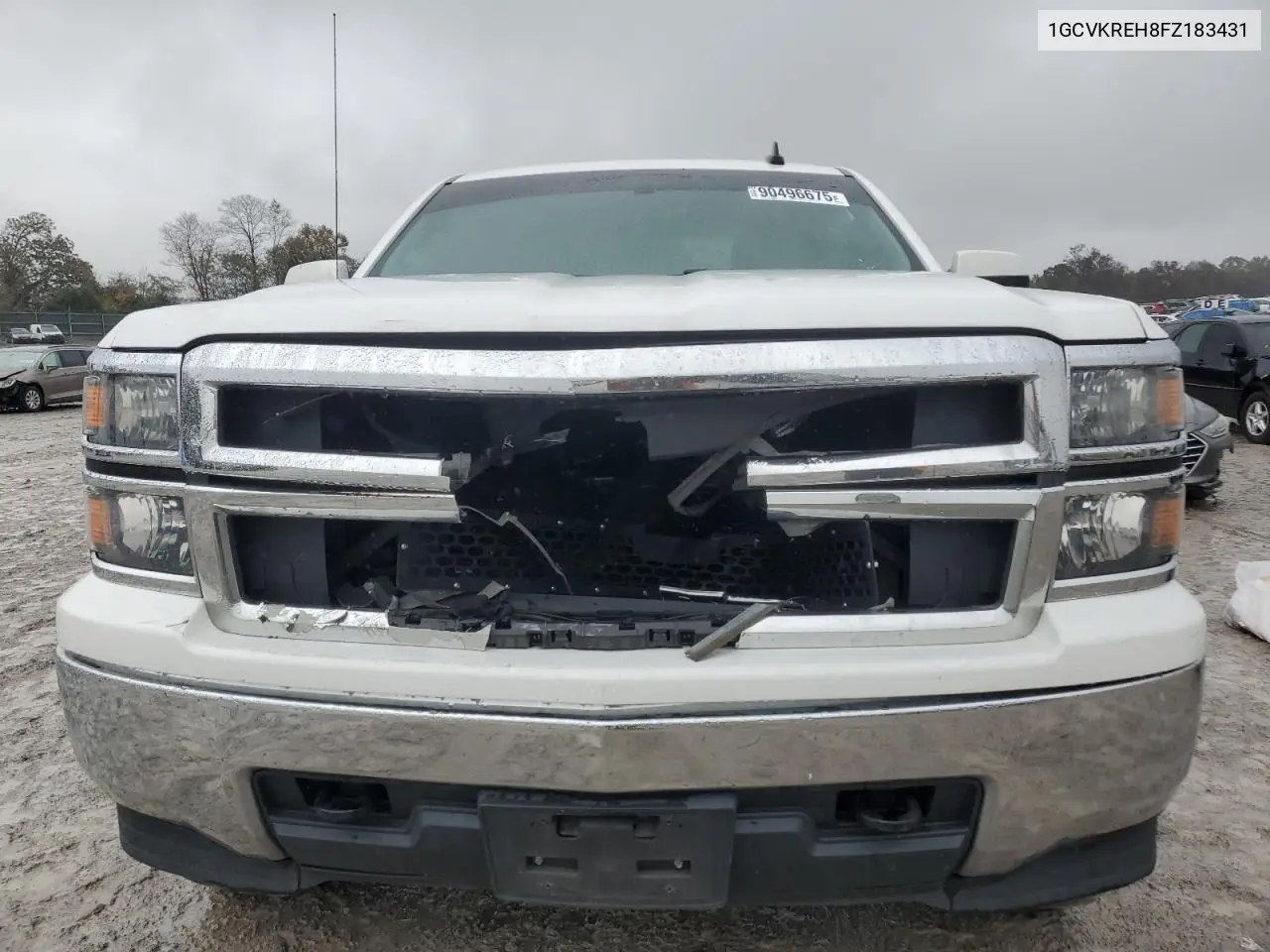 1GCVKREH8FZ183431 2015 Chevrolet Silverado K1500 Lt