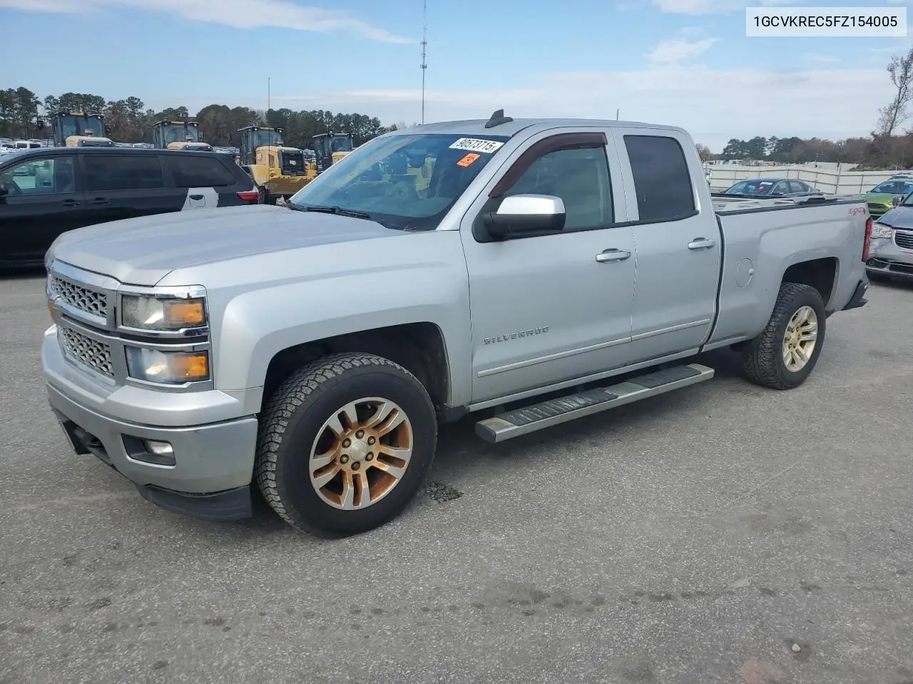1GCVKREC5FZ154005 2015 Chevrolet Silverado K1500 Lt