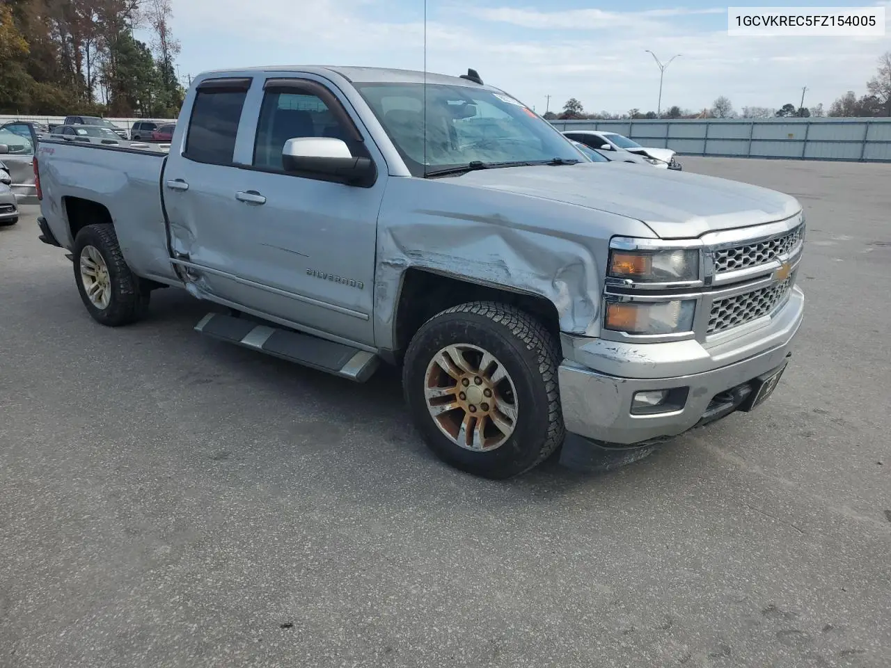 1GCVKREC5FZ154005 2015 Chevrolet Silverado K1500 Lt
