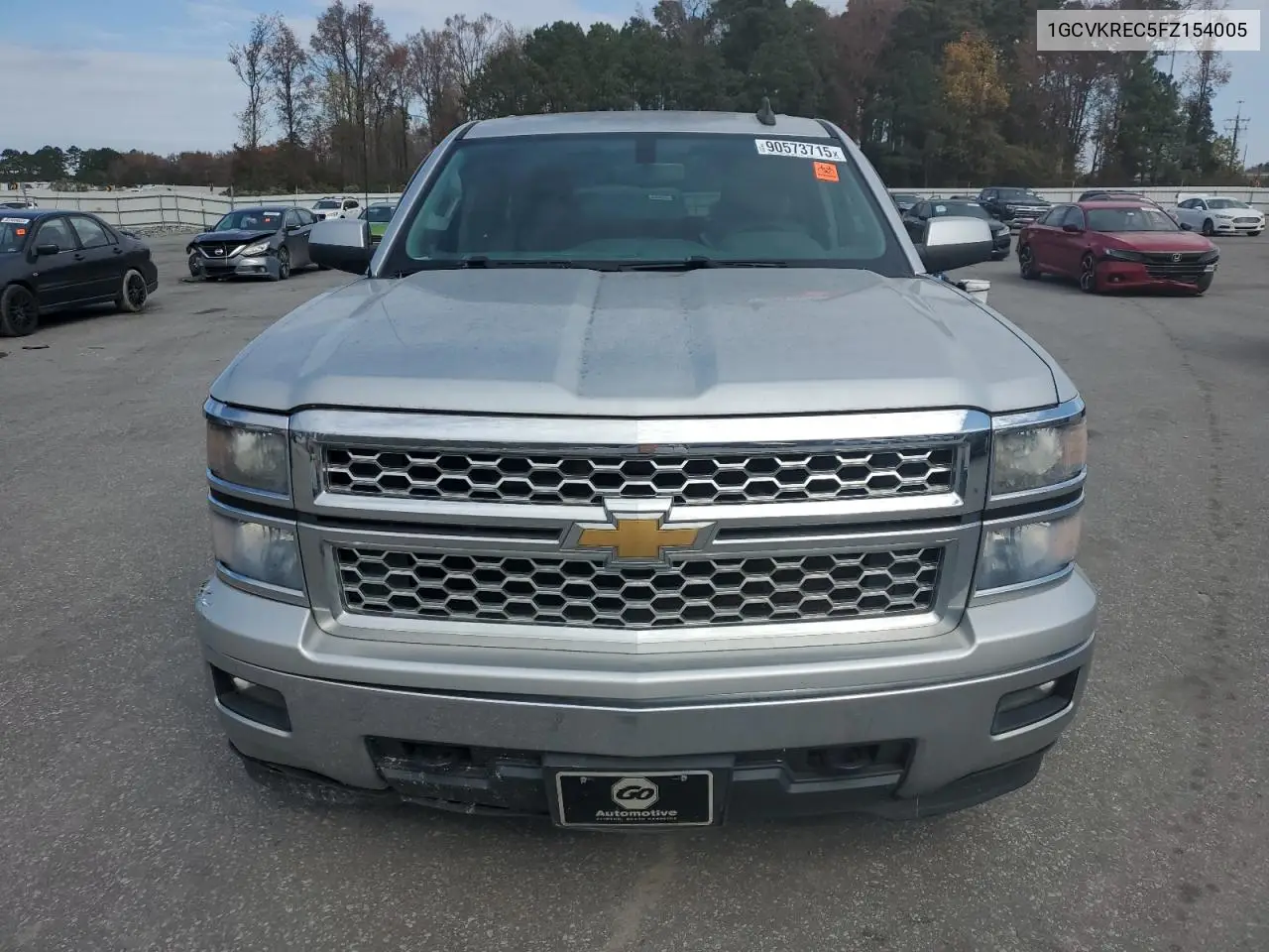 1GCVKREC5FZ154005 2015 Chevrolet Silverado K1500 Lt