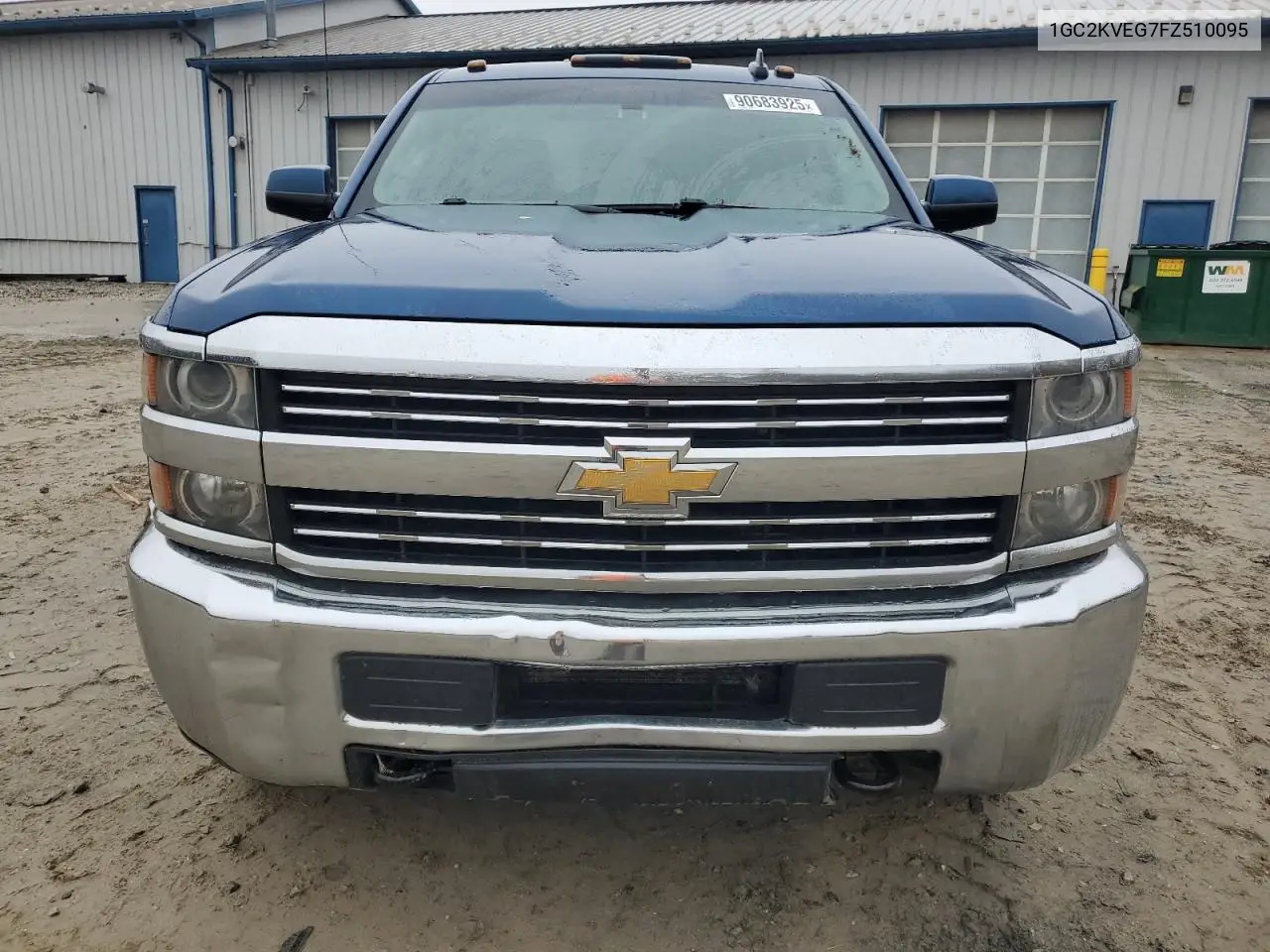 1GC2KVEG7FZ510095 2015 Chevrolet Silverado K2500 Heavy Duty Lt
