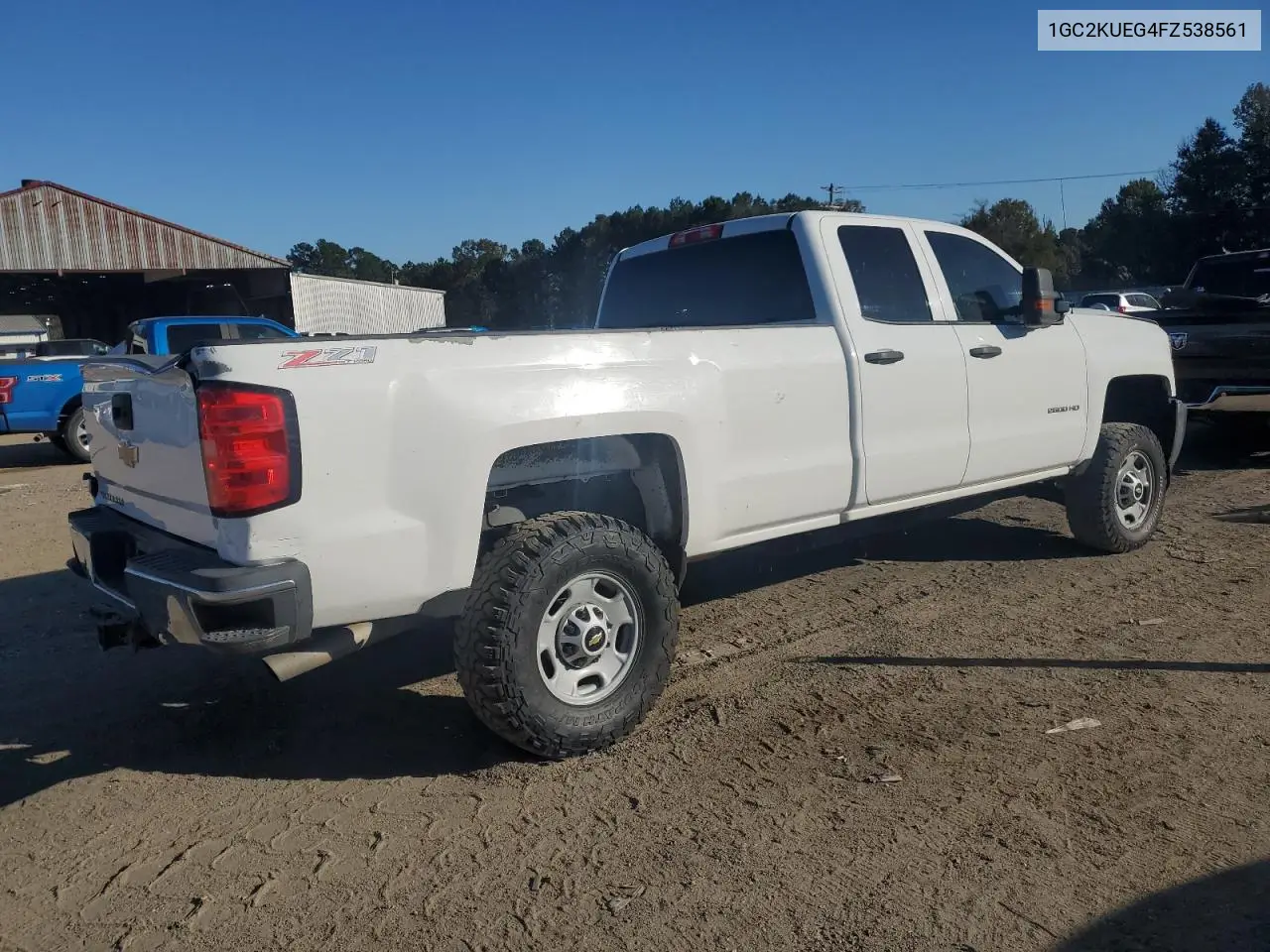 1GC2KUEG4FZ538561 2015 Chevrolet Silverado K2500 Heavy Duty