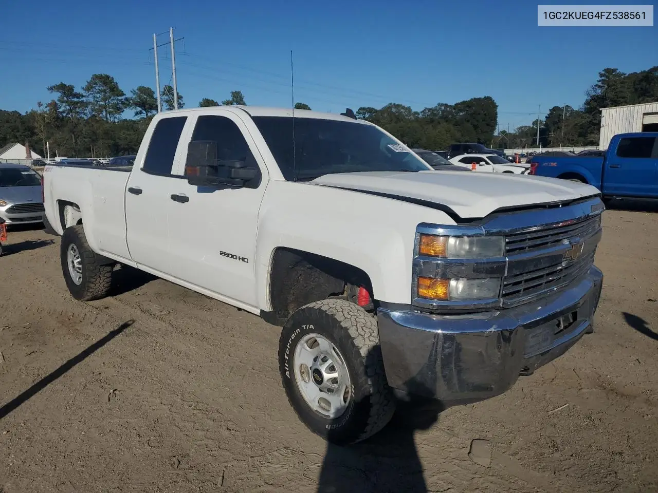 1GC2KUEG4FZ538561 2015 Chevrolet Silverado K2500 Heavy Duty