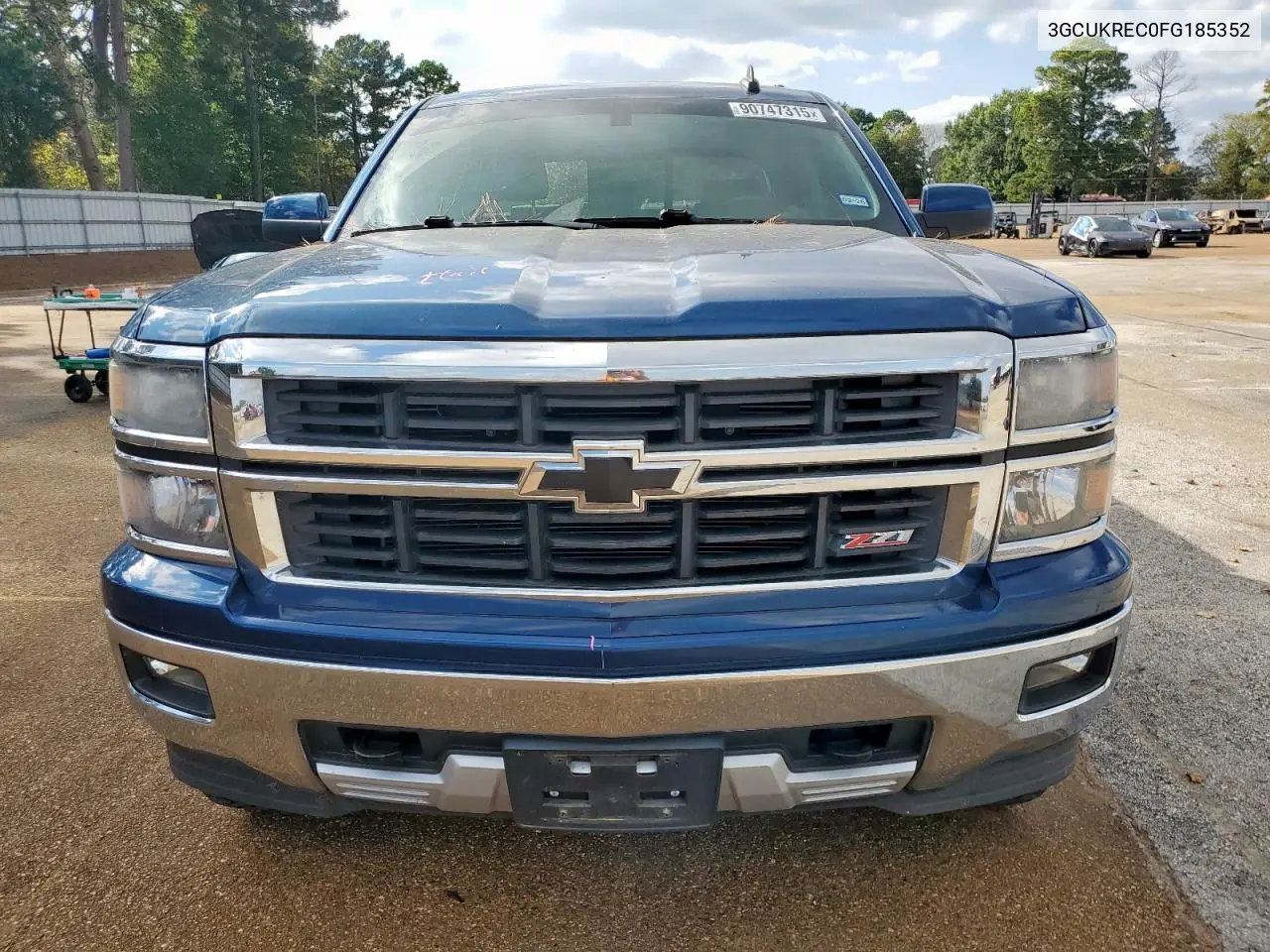 3GCUKREC0FG185352 2015 Chevrolet Silverado K1500 Lt