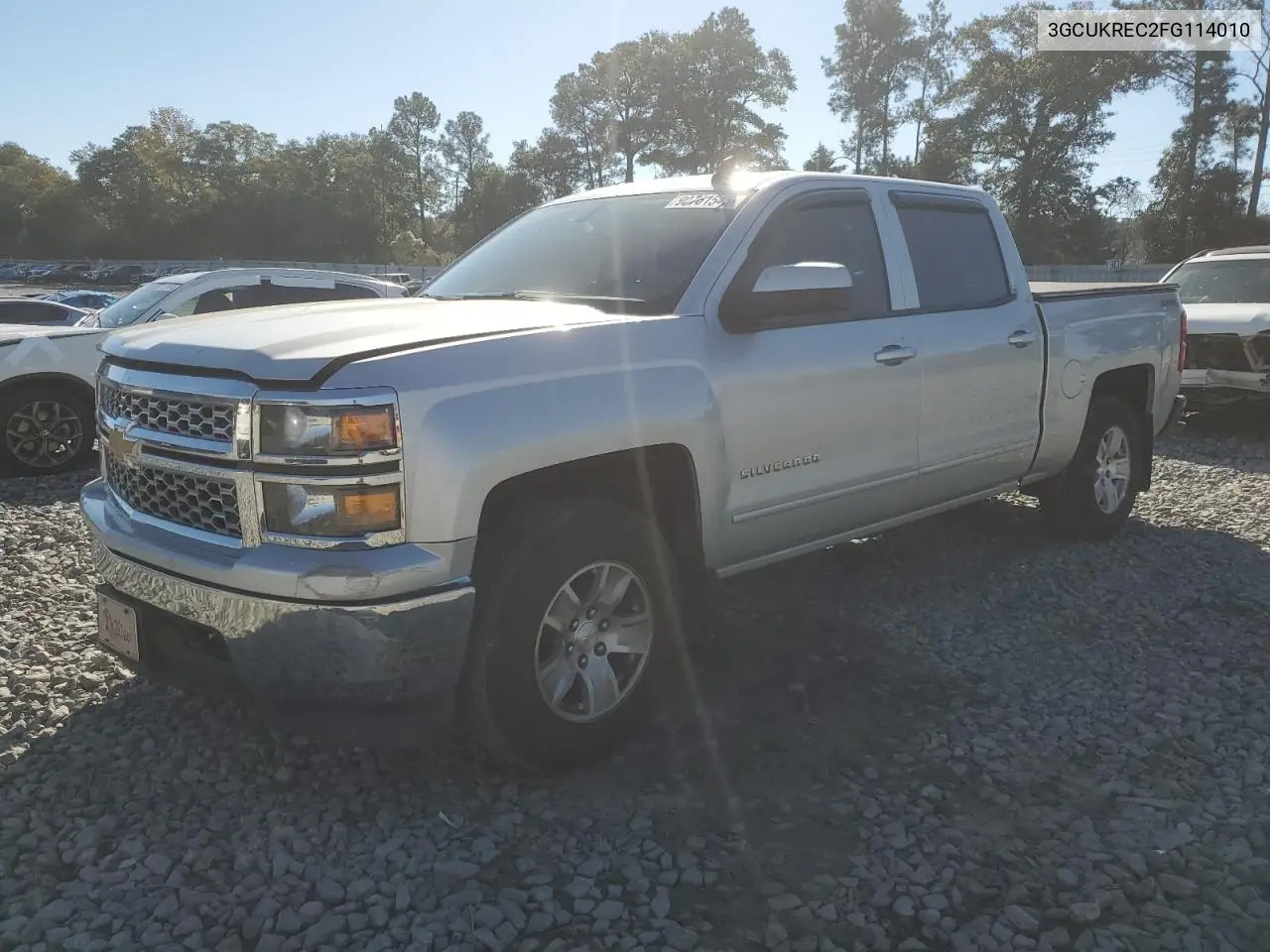 3GCUKREC2FG114010 2015 Chevrolet Silverado K1500 Lt