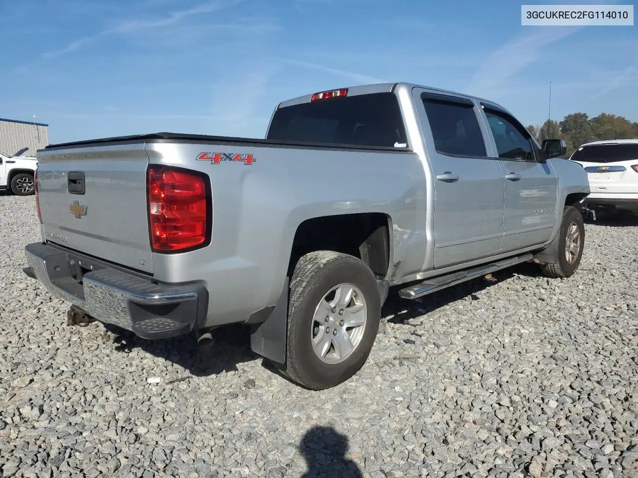 3GCUKREC2FG114010 2015 Chevrolet Silverado K1500 Lt