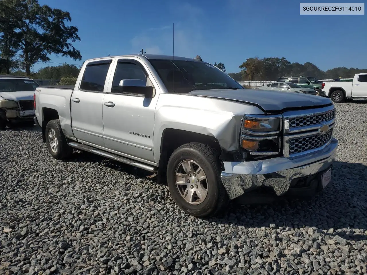 3GCUKREC2FG114010 2015 Chevrolet Silverado K1500 Lt