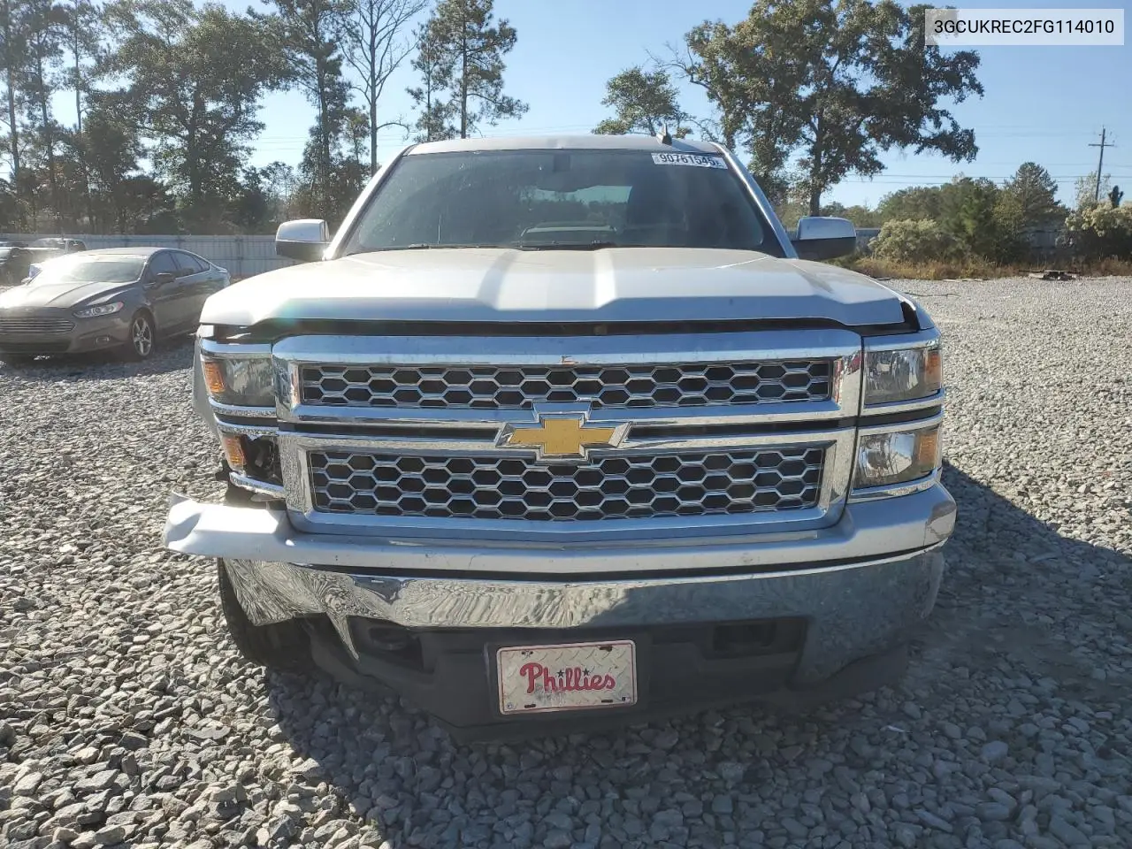 3GCUKREC2FG114010 2015 Chevrolet Silverado K1500 Lt