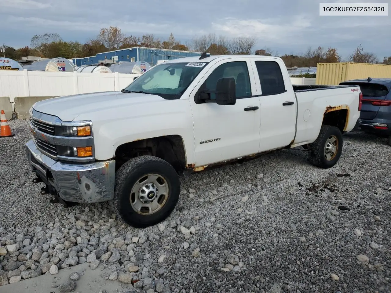 1GC2KUEG7FZ554320 2015 Chevrolet Silverado K2500 Heavy Duty