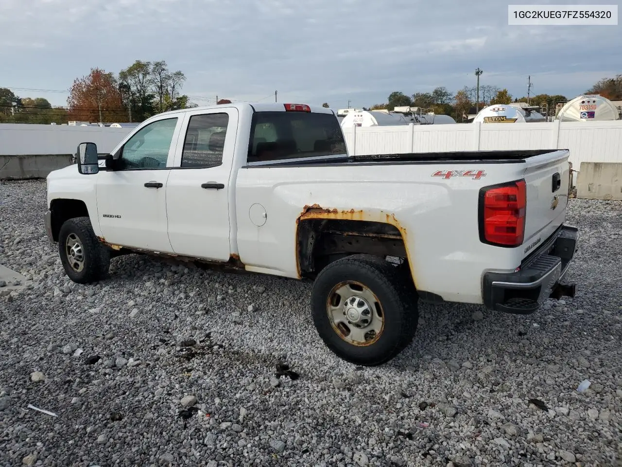 1GC2KUEG7FZ554320 2015 Chevrolet Silverado K2500 Heavy Duty