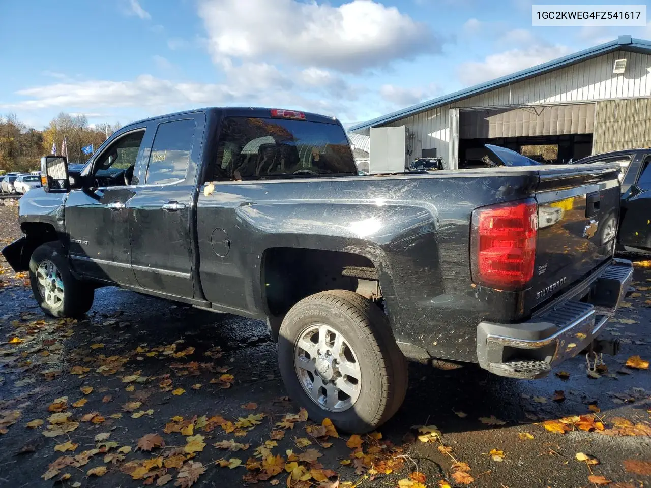 1GC2KWEG4FZ541617 2015 Chevrolet Silverado K2500 Heavy Duty Ltz