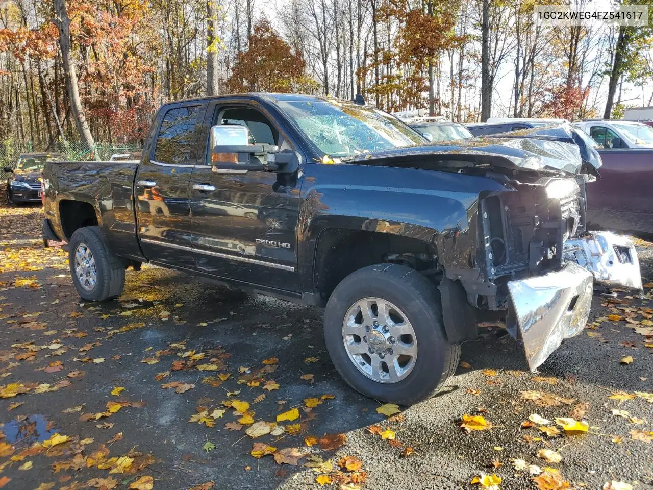 1GC2KWEG4FZ541617 2015 Chevrolet Silverado K2500 Heavy Duty Ltz