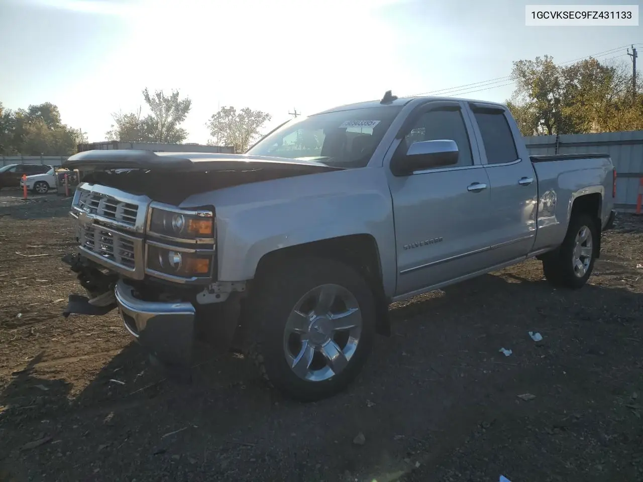 1GCVKSEC9FZ431133 2015 Chevrolet Silverado K1500 Ltz
