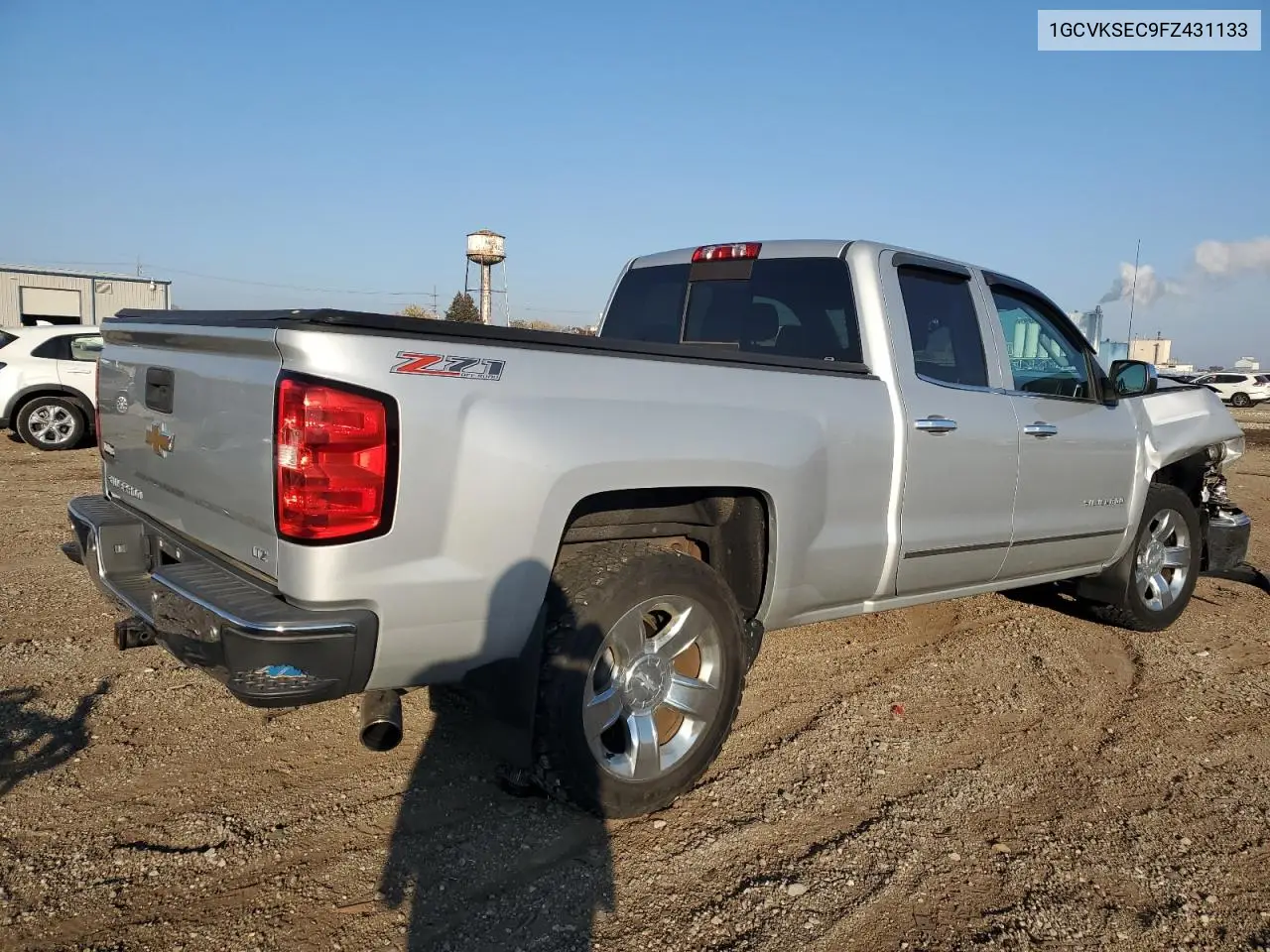 1GCVKSEC9FZ431133 2015 Chevrolet Silverado K1500 Ltz