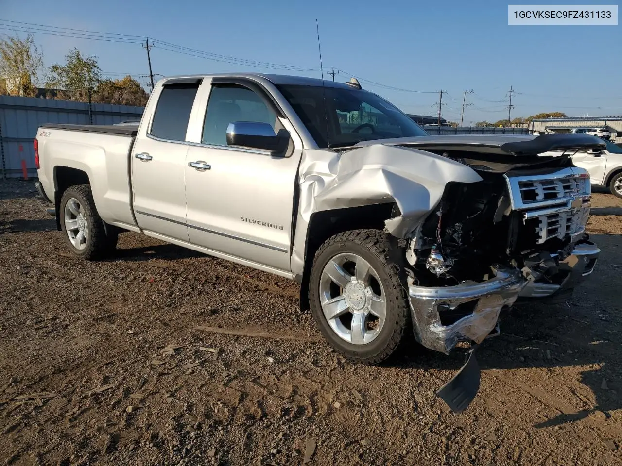 1GCVKSEC9FZ431133 2015 Chevrolet Silverado K1500 Ltz