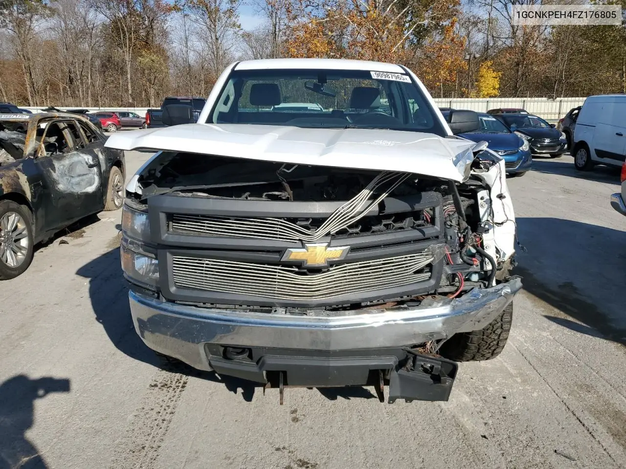 1GCNKPEH4FZ176805 2015 Chevrolet Silverado K1500