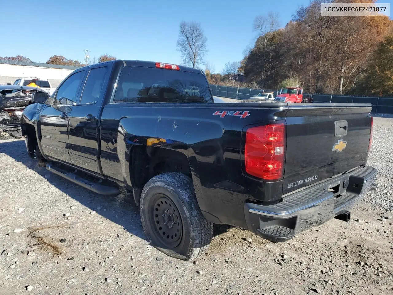 1GCVKREC6FZ421877 2015 Chevrolet Silverado K1500 Lt