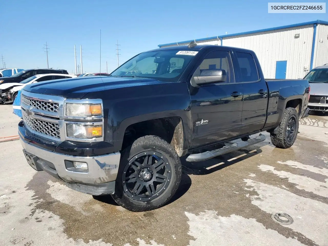 1GCRCREC2FZ246655 2015 Chevrolet Silverado C1500 Lt
