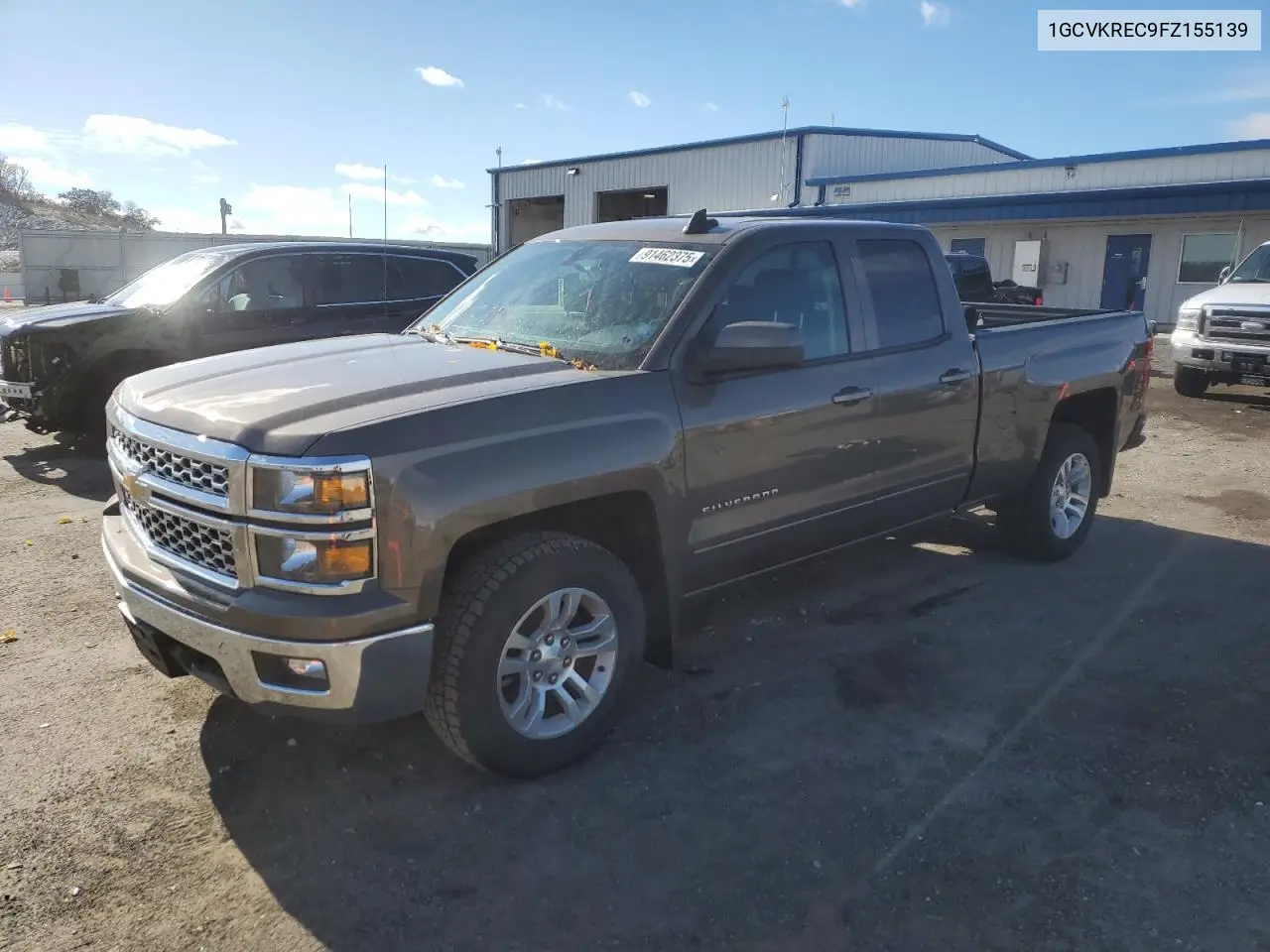 1GCVKREC9FZ155139 2015 Chevrolet Silverado K1500 Lt